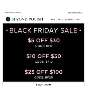 🔥 EARLY BLACK FRIDAY + OPI Price Drop Alert