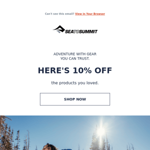 Want 10% Off Gear Fit For All The Wild Places?