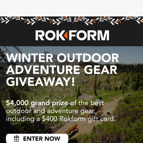❄️ Winter Outdoor Adventure Gear Giveaway!