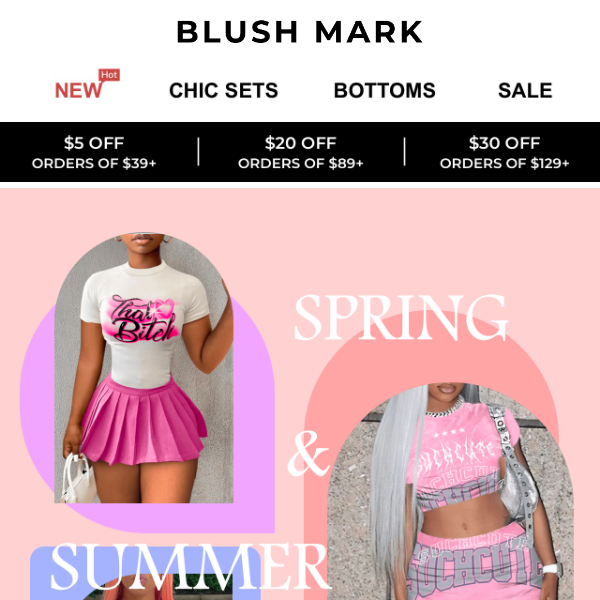 Blush Mark - Latest Emails, Sales & Deals