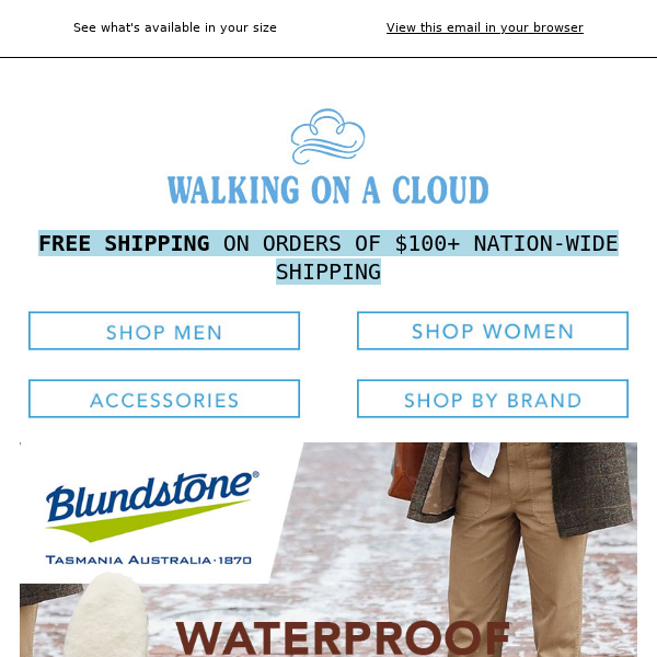 Waterproof & Winterproof Blundstones!