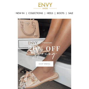 50% OFF or 20% OFF Envy Shoes? 🤑