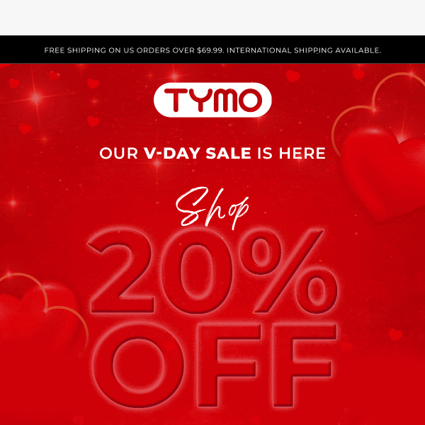 Our V-Day Sale.. Now Here