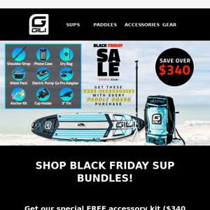 ★ Black Friday Special – Paddle Board Bundle ★