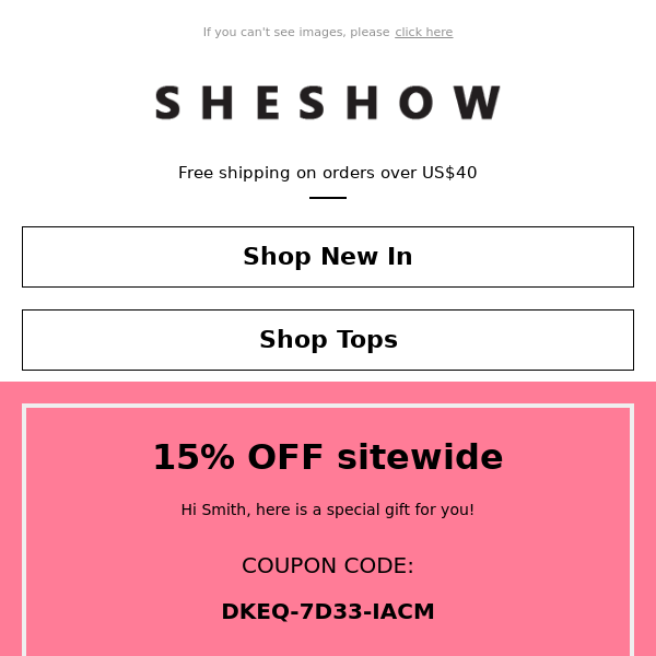 15% OFF Sitewide, The Last Day!