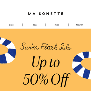 Dive In 💦 Swim Flash Sale Starts NOW