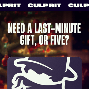 Did you forget a gift?