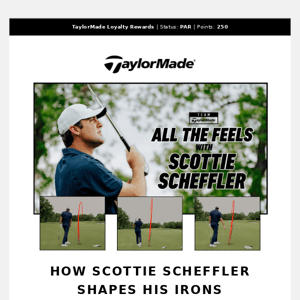 How Scottie Scheffler Shapes His Irons