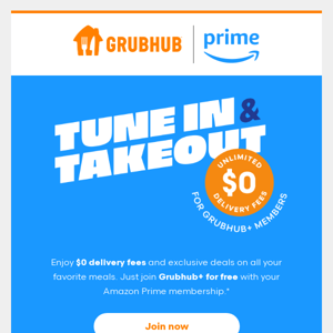 Don’t pass on a year of free Grubhub+