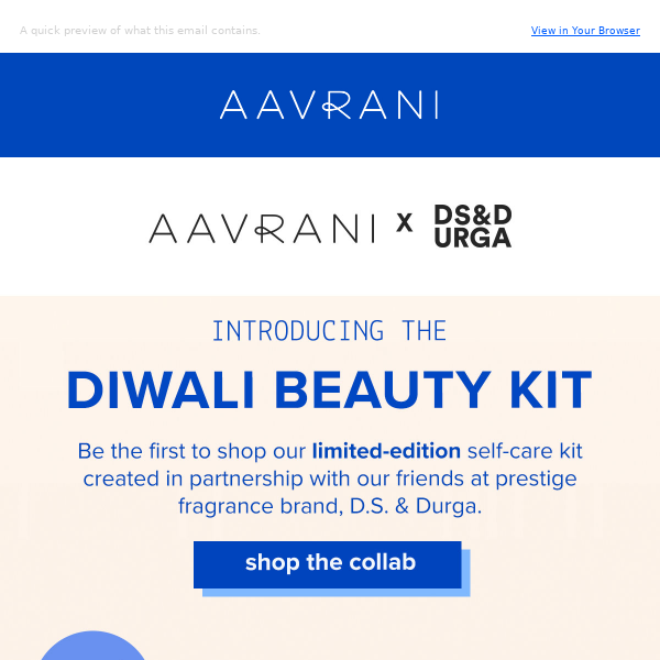 Just In: The AAVRANI x D.S. & Durga Collab