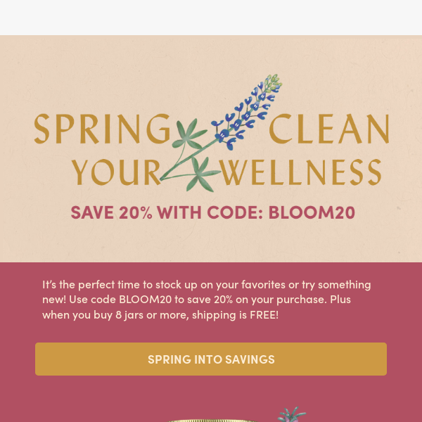 Spring is here, and so are the savings! 🌸