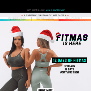 🎄 Day 2 of 12 Days of Fitmas Unlocked! 🔓