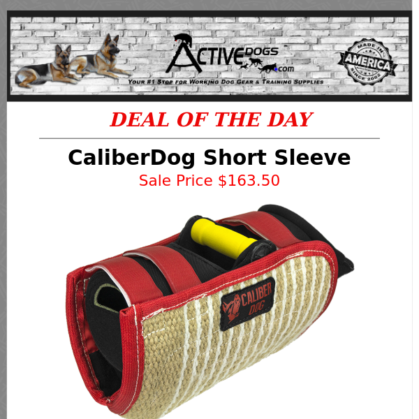 CaliberDog Short Sleeve - Daily Deal