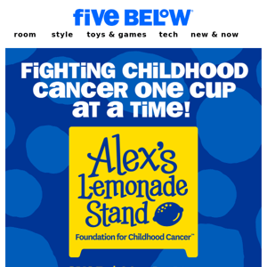 Alex's Lemonade Stand 🍋: we're putting a squeeze on childhood cancer