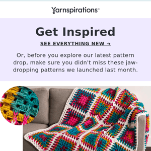 👀 ICYMI: A zillion free patterns online!