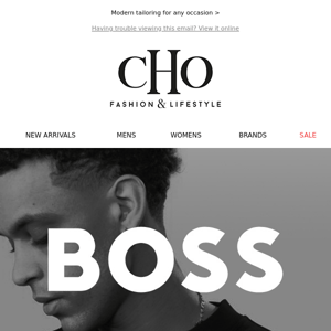 Update your wardrobe with Boss