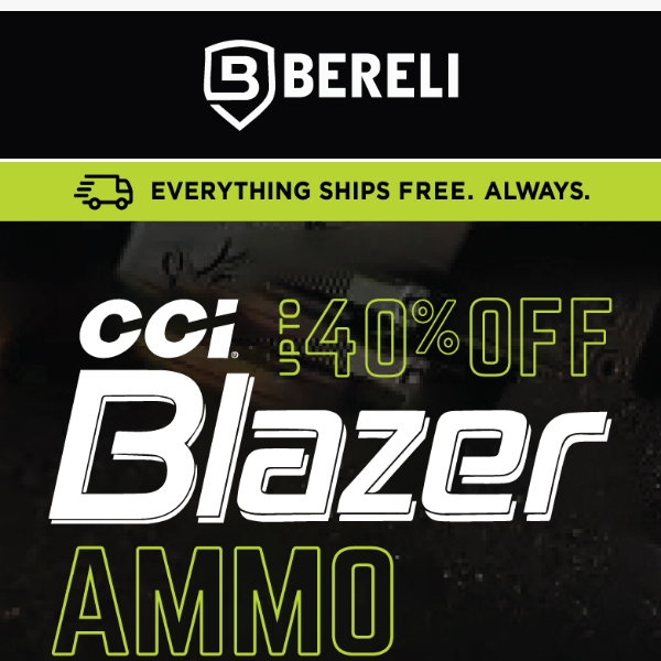 Major Monday Sale! 👊 CCI Blazer Ammo Price Drop ⬇️