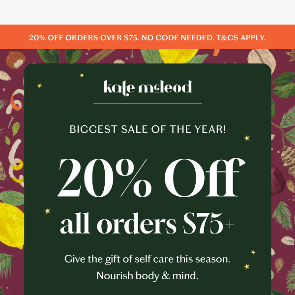 Get Your 20% Off Now ✨