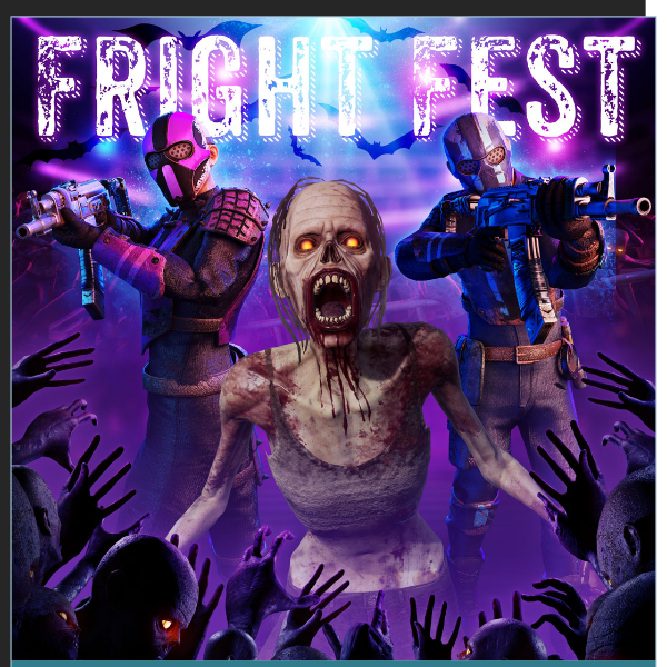 🌆 MeetspaceVR ,  Reminder for Fright Fest Fortnight 🧟‍♂️