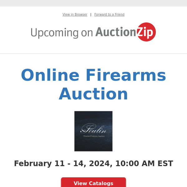 Online Firearms Auction