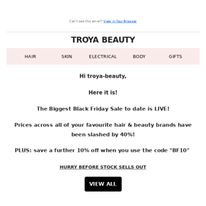 Total Of 50% Off Hair & Beauty