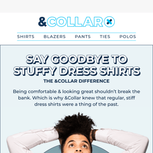 Get rid of your stuffy dress shirts 🗑️