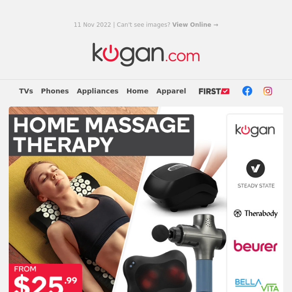 Home Massage from $25.99 - You Deserve to Relax After a Busy Week!