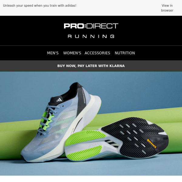 New: adidas Boston 12 💥 - Pro Direct Running