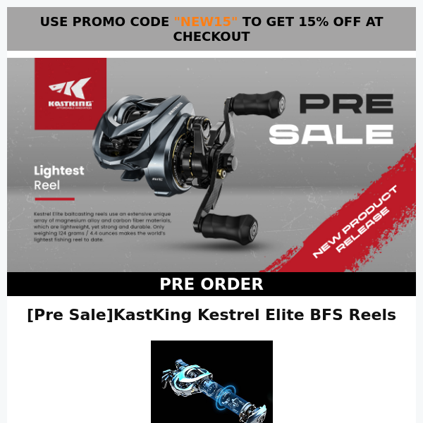 The New Arrival in July - UP TO 15% OFF - KastKing