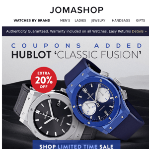 ⌚ Hublot Watches You'll Want to See ⌚ EXTRA COUPONS INSIDE