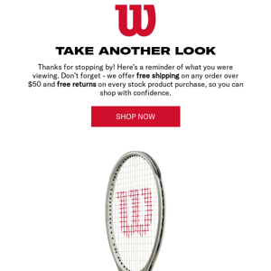 Take Another Look at our EARTH DAY PRO STAFF 97 V13 TENNIS RACKET