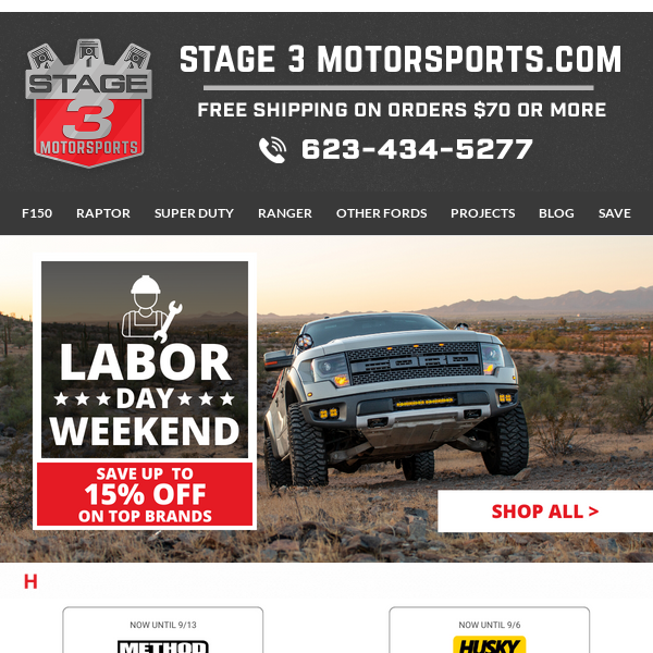 Labor Day Sales Event 30+ Brands!