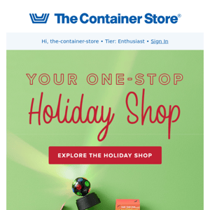 Your One-Stop Holiday Shop