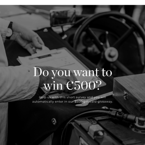 LAST FEW DAYS TO WIN 500€ 🚀 | @cafeleather