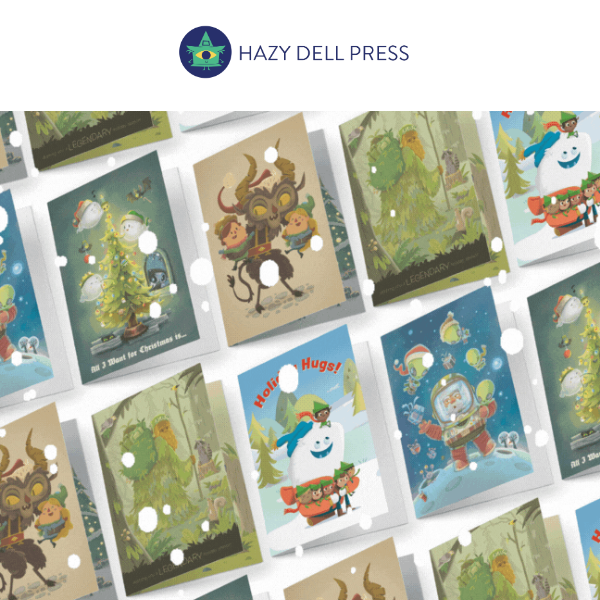 Hurry! Pre-Season Savings: Get 50% off on All Hazy Dell Press Holiday Cards