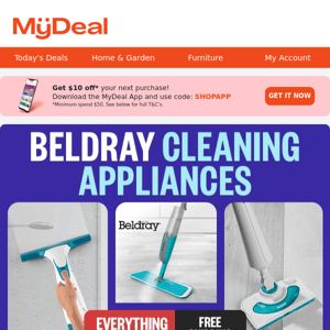 👇 Open For 25% Off Beldray Cleaning Appliances