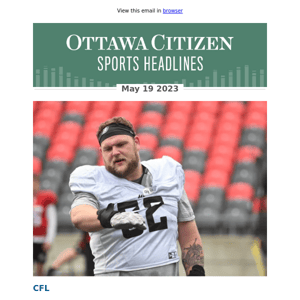 Redblacks look for 'nastiness' from offensive lineman Zack Pelehos