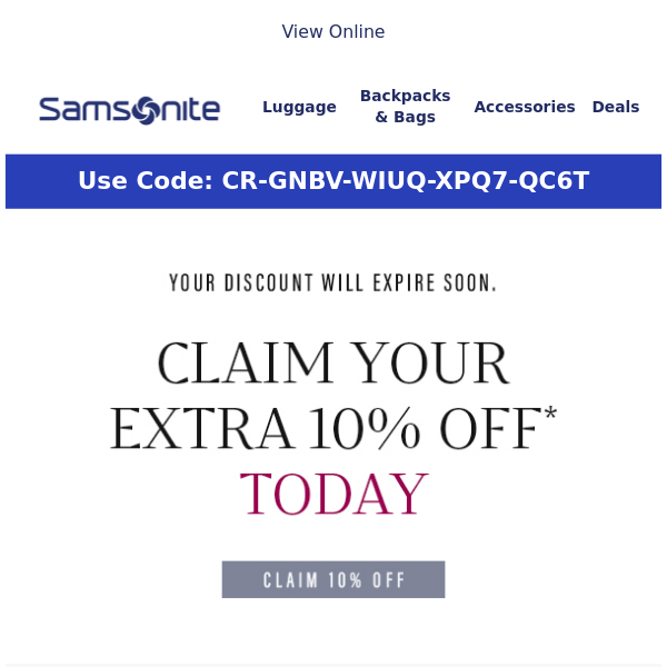 Important: Extra 10% Coupon Not Redeemed