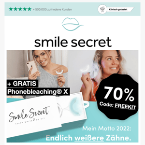 Wir schenken dir ein GRATIS Phonebleaching® X 🔥