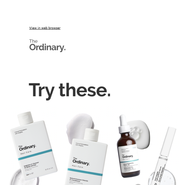 The Ordinary family has new offerings.