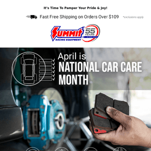 It’s Car Care Month! Save On Everything You Need!
