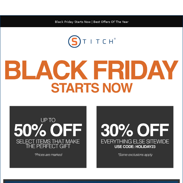 50% OFF | BLACK FRIDAY STARTS NOW