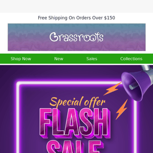 🚨 Our FLASH SALE is live 🚨