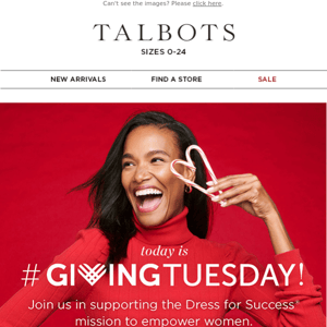 Join us for #GivingTuesday and help EMPOWER women!
