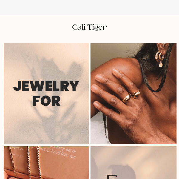 Match Your Mood with Cali Tiger Jewelry