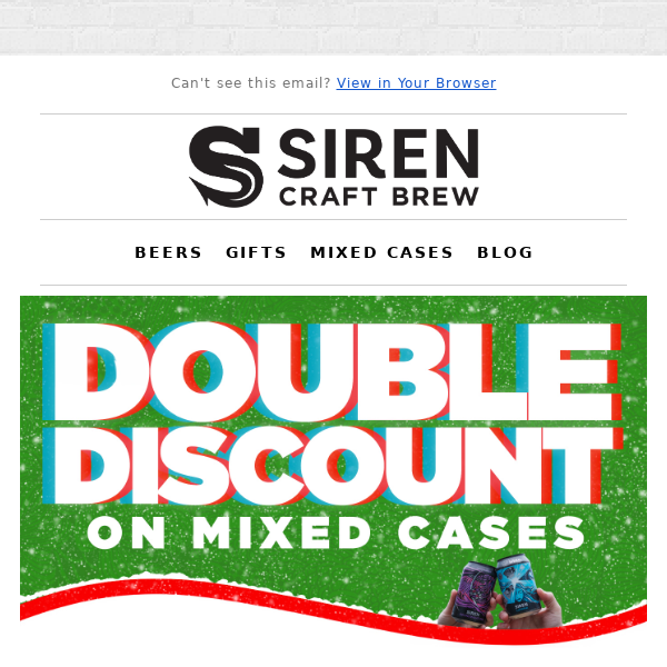 Double Discount on Mixed Cases! 📦