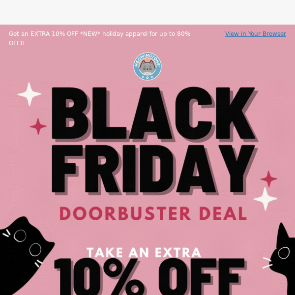 💥 BLACK FRIDAY DOORBUSTER DEAL💥