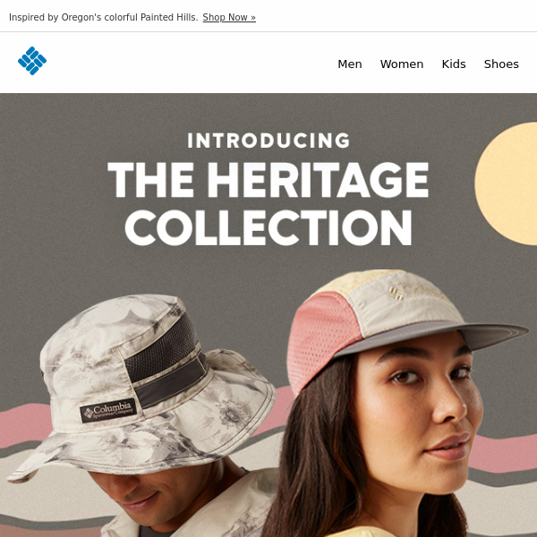 Explore our new Heritage Collection. - Columbia Sportswear