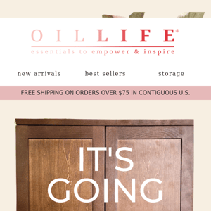 Unveiling Our Newest Luxury: The Luxe Essential Oil Cabinet!