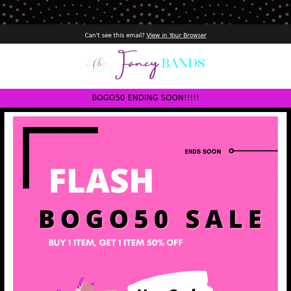 🚨 BOGO50 Sale Ends SOON!
